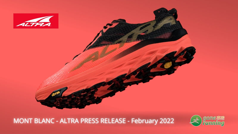 ALTRA MONT BLANC Press Release 18/2/2022