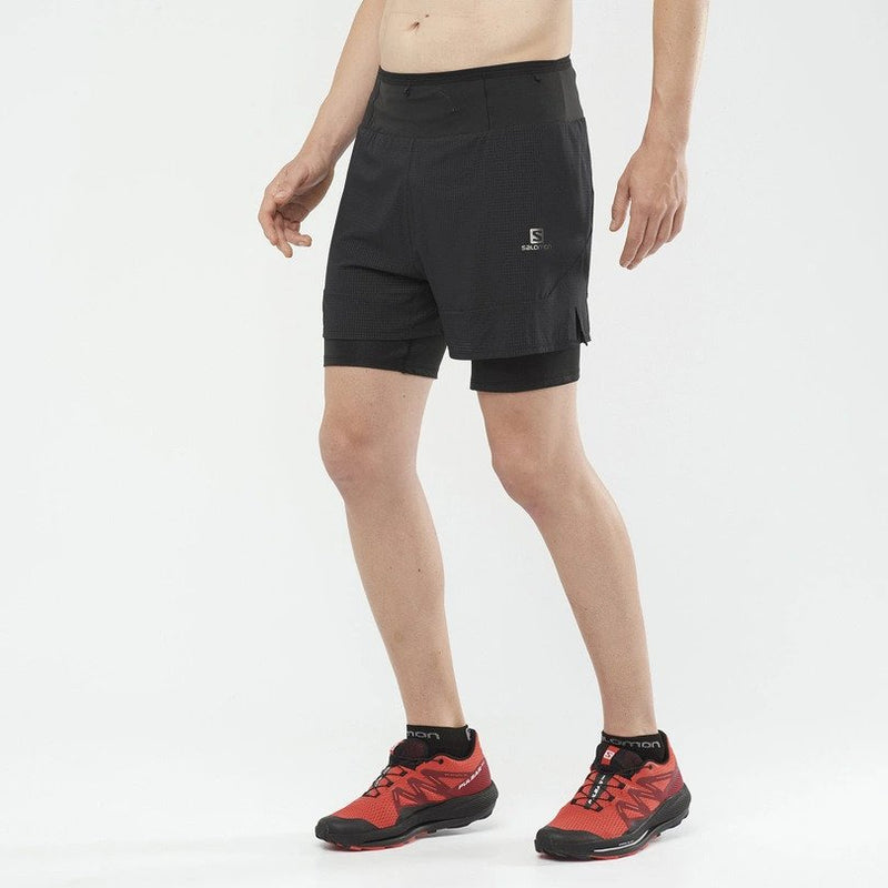 Salomon Men's SENSE AERO 2IN1 Shorts - Gone Running