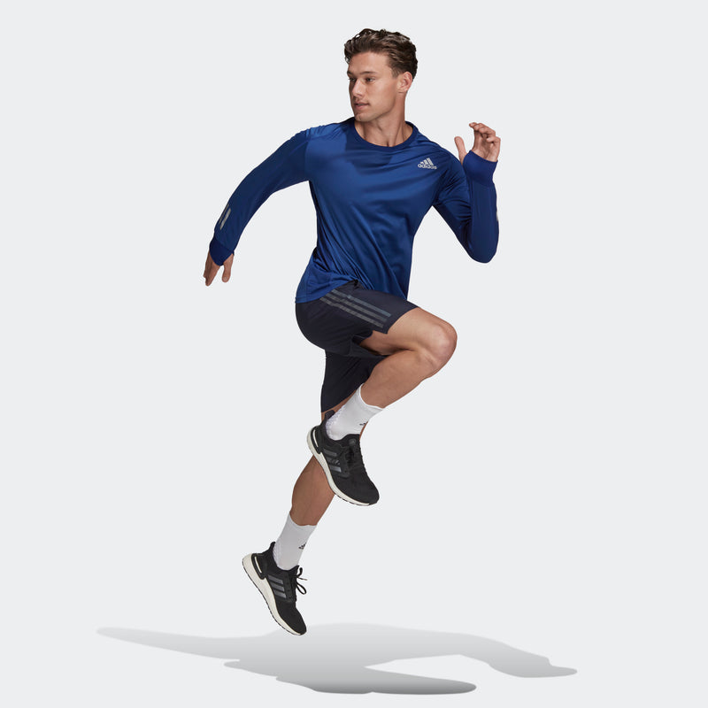 Adidas - Men's OWN THE RUN LONG-SLEEVE TOP - Gone Running
