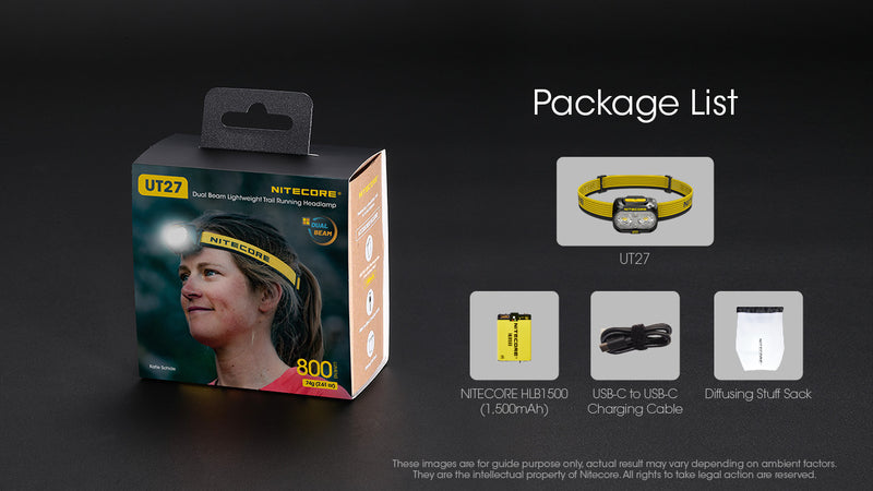 Nitecore UT27 MCT 800L Headlight - Gone Running
