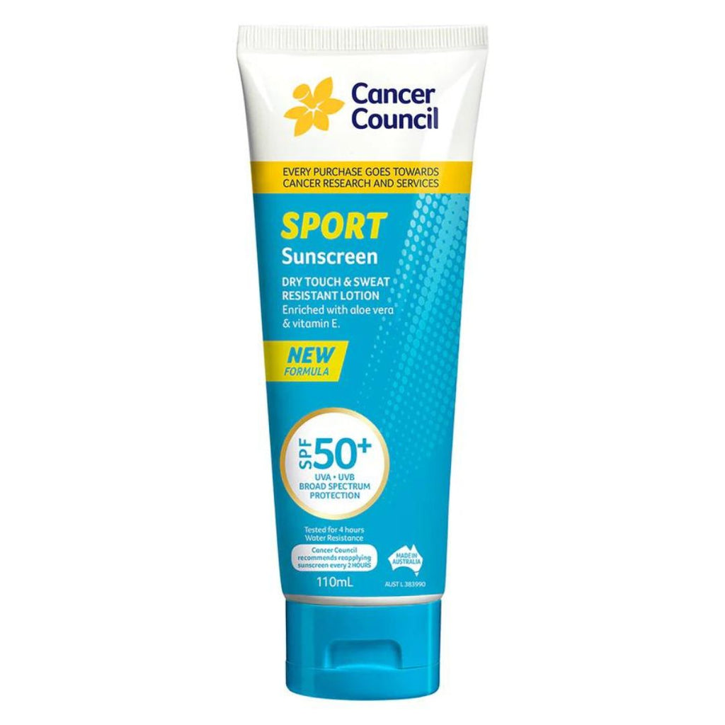 CCA SPORT SUNSCREEN - DRY TOUCH AND SWEAT RESISTENT SPF50+