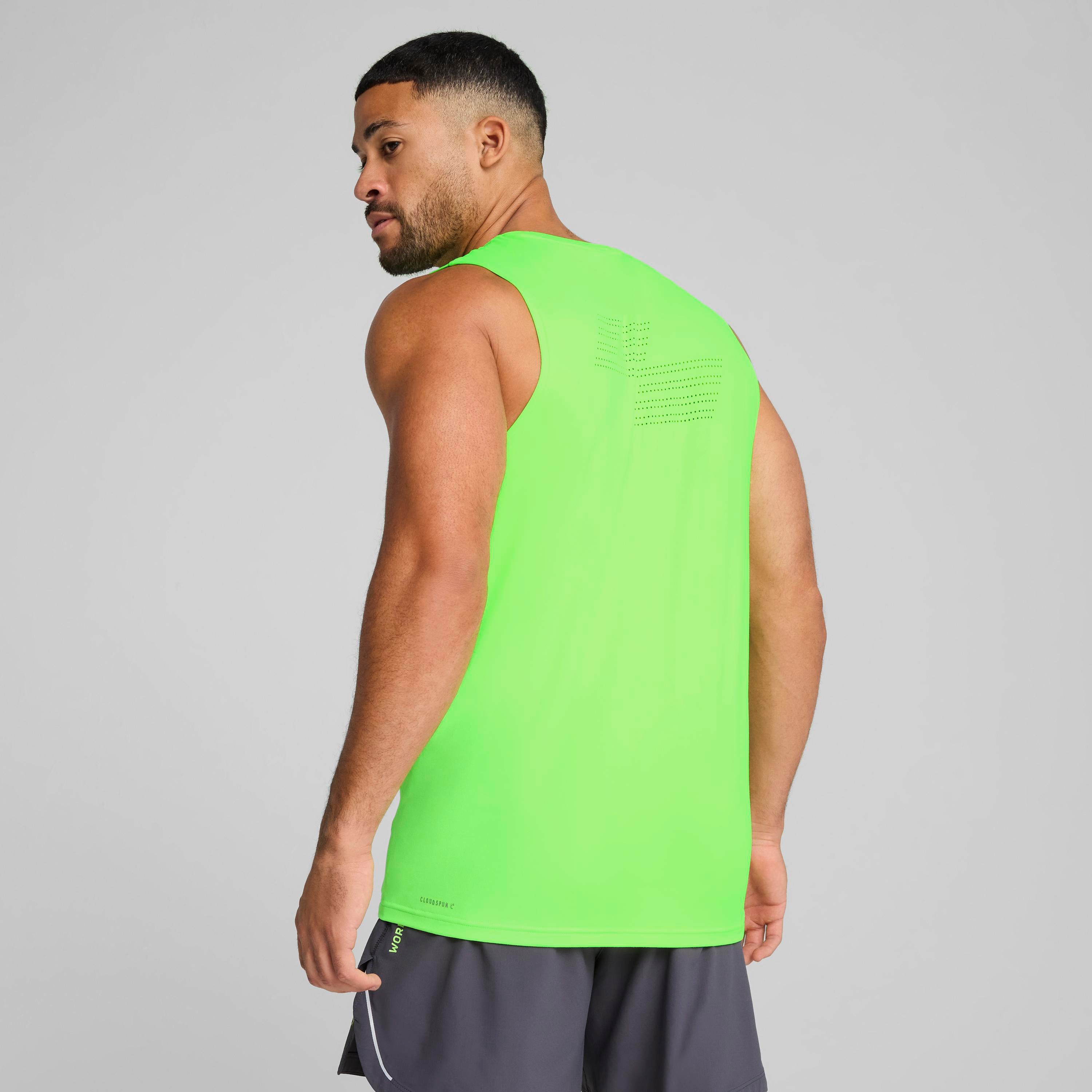 rumando♡ Playera sin mangas PUMA x HYROX CLOUDSPUN para hombre | PUMA