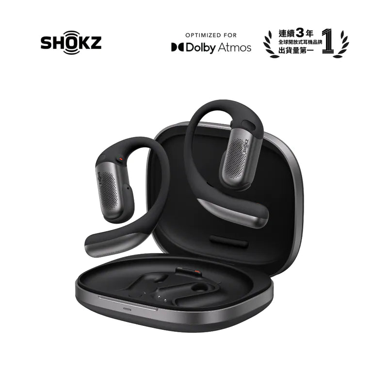 【新品未使用】ShokzOpeFit Pro Black T010 Shokz OpenFit Pro (T010) Headphones | Gone Running