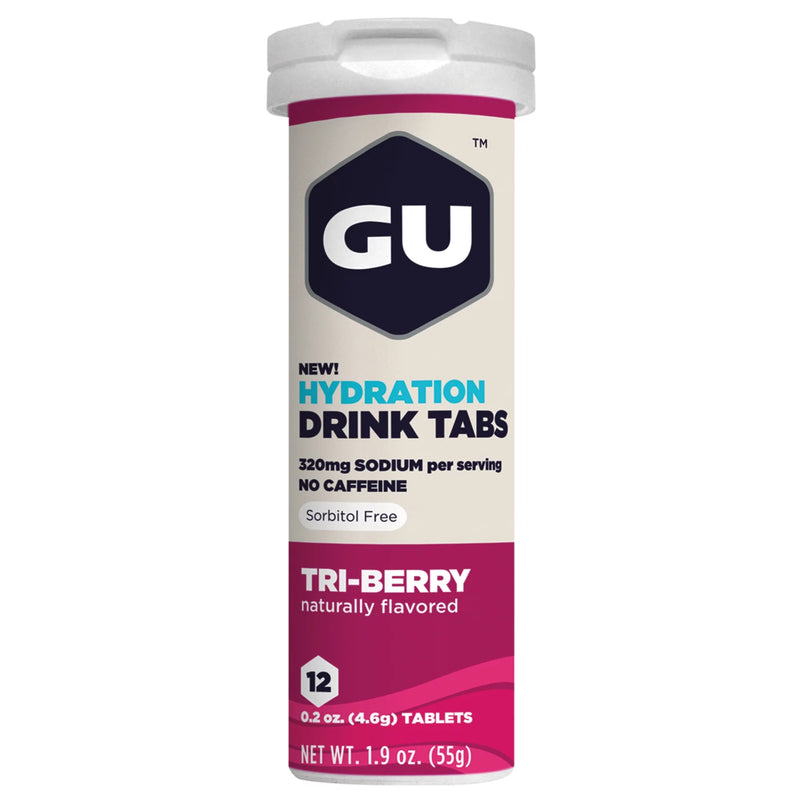 GU- Hydration Drink Tabs (Tri Berry) - Gone Running