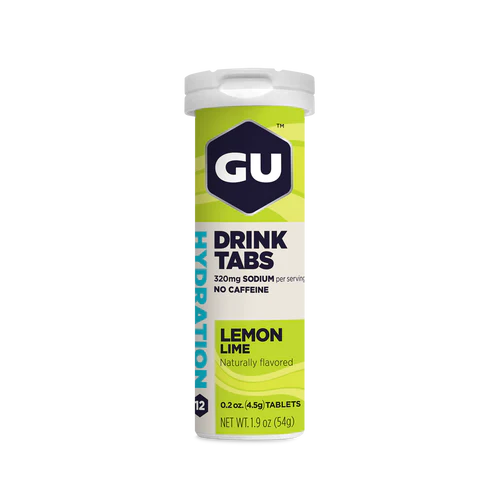 GU- Hydration Drink Tabs (Lemon Lime) - Gone Running