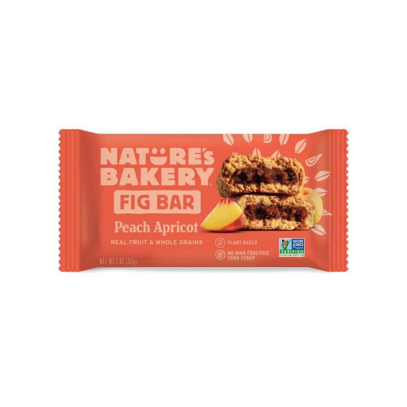 Nature's Bakery Fig Bar - Peach Apricot, Sports Bar, Nature's Bakery - Gone Running
