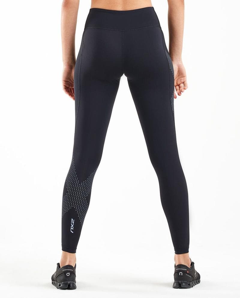 2XU Women's Motion Texture Mid-Rise Compression Tights