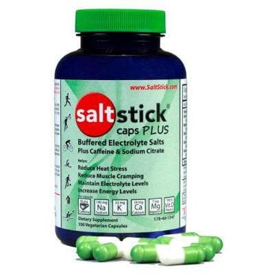 SaltStick Caps PLUS-100 Bottle, Electrolyte, SaltStick - Gone Running