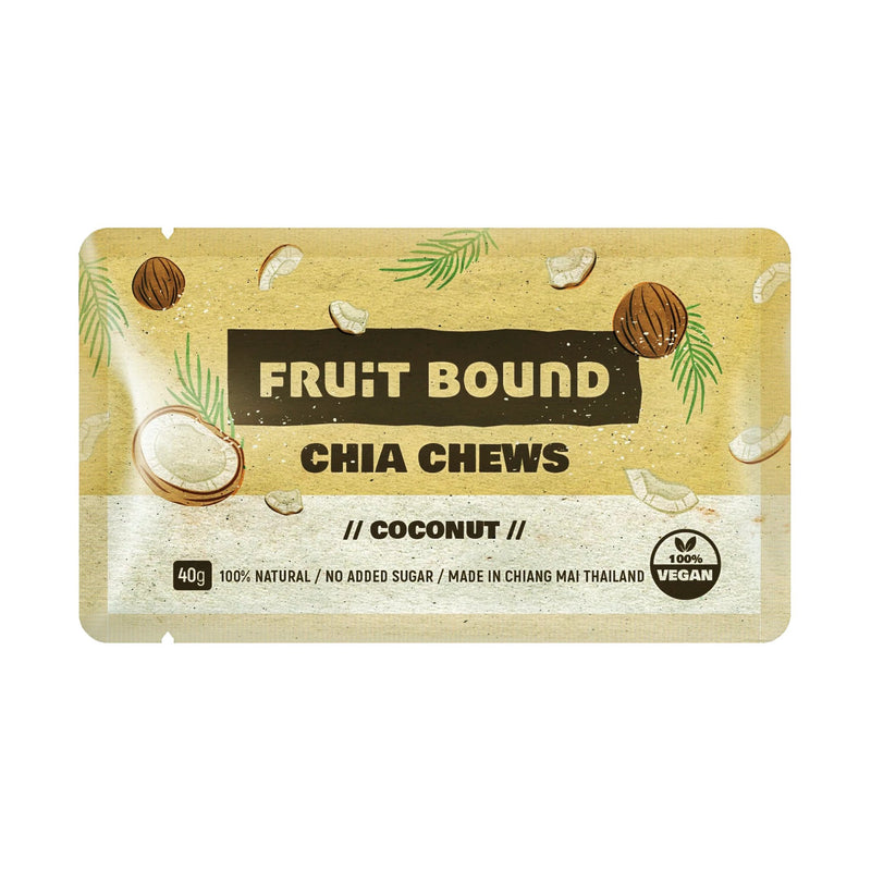 Fruit Bound - Coconut Chia Chews - Gone Running