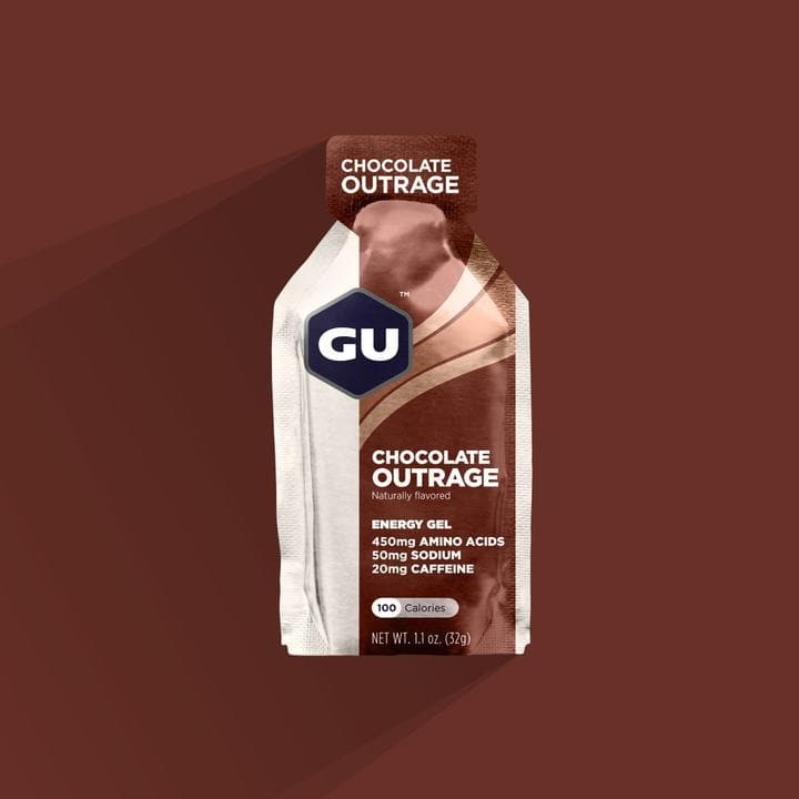 GU Energy Gel - Chocolate outrage, Energy Gel, GU - Gone Running