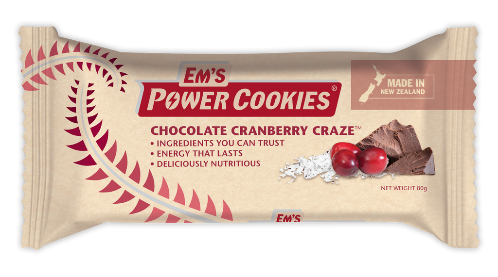 Em's Power Bite (1 Bite) - Chocolate Cranberry Craze - Gone Running