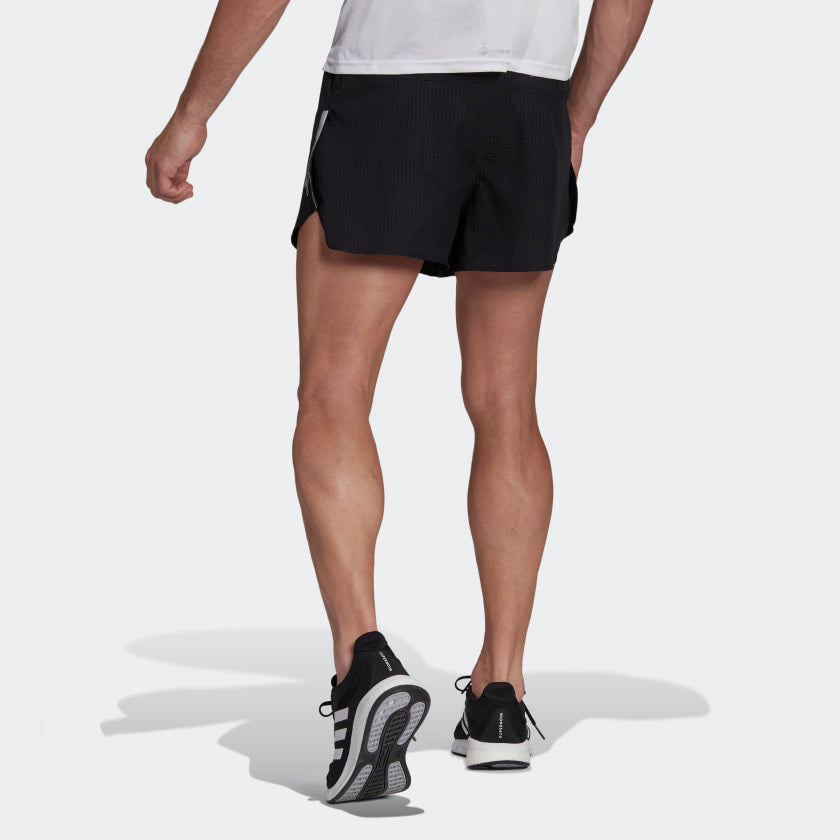 adidas - Men's FAST REFLECTIVE SPLIT SHORTS - Gone Running