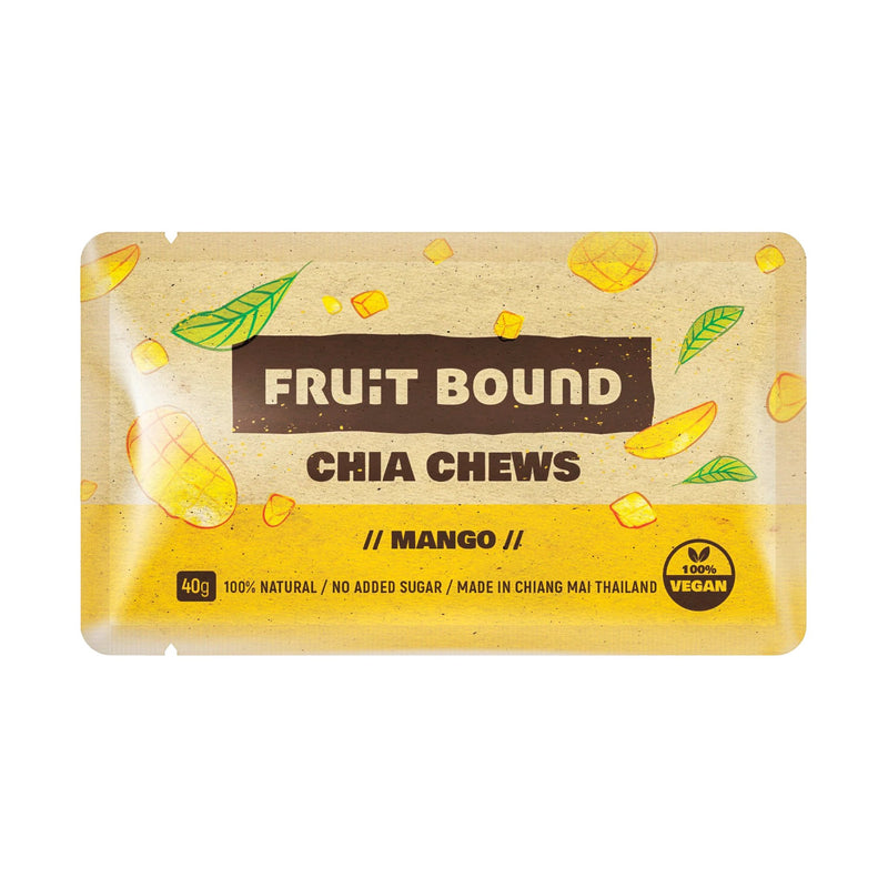 Fruit Bound - Mango Chia Chews - Gone Running