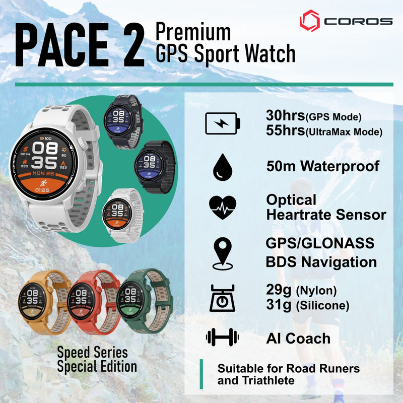 COROS PACE 2 Multisport Watch - Gone Running