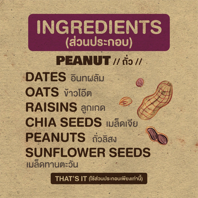 Fruit Bound - Peanut Chia Chews - Gone Running