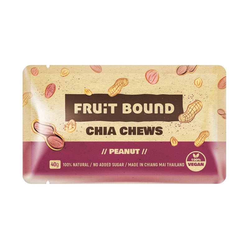 Fruit Bound - Peanut Chia Chews - Gone Running