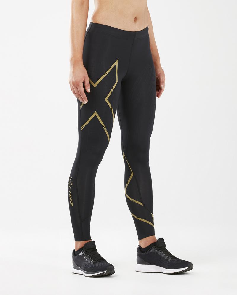 2XU Women's Motion Texture Mid-Rise Compression Tights