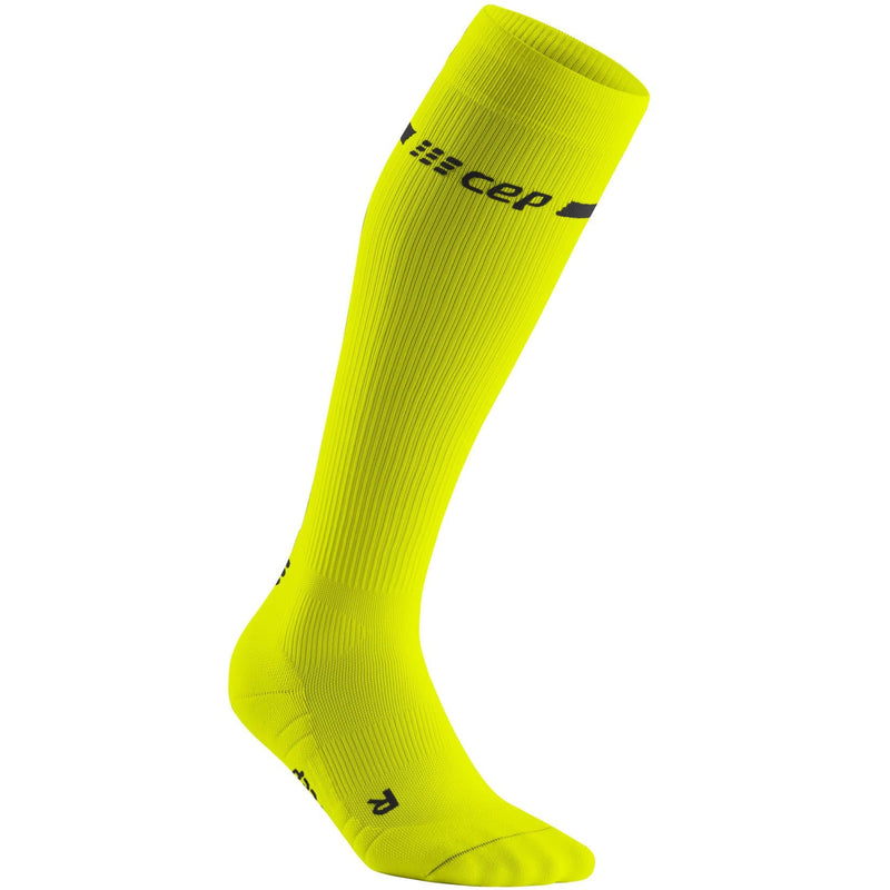 CEP Men's Neon Compression Socks - Gone Running