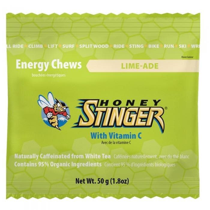 Honey Stinger Energy Chews - Caffeinated Lime-Ade, Energy Chews, Honey Stinger - Gone Running