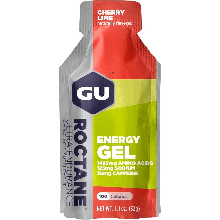 GU Roctane Energy Gel - Cherry Lime, Energy Gel, GU - Gone Running