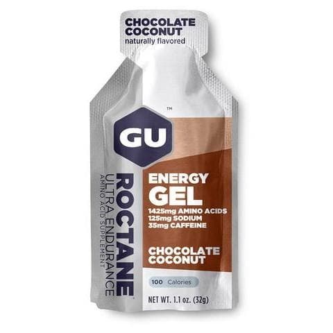 GU Roctane Energy Gel - Chocolate Coconut, Energy Gel, GU - Gone Running