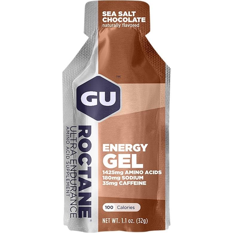 GU Roctane Energy Gel - Sea Salt Chocolate, Energy Gel, GU - Gone Running