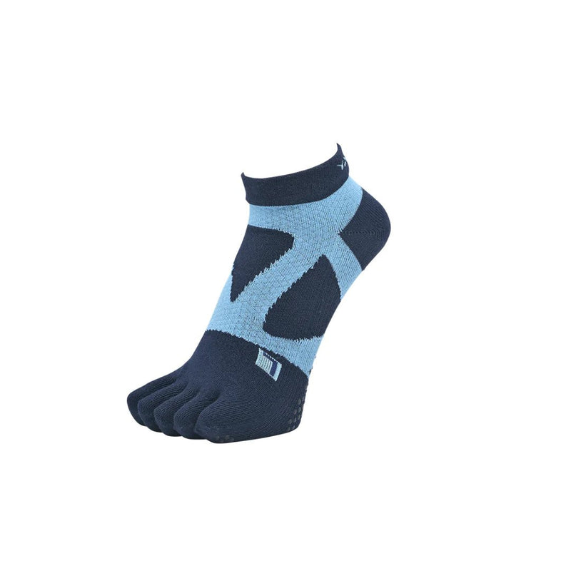 Yamatune 5 Toe Socks - Short Length with Anti-Slip Dots - Gone Running