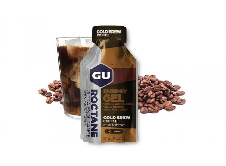 GU Roctane Energy Gel - Cold Brew Coffee - Gone Running