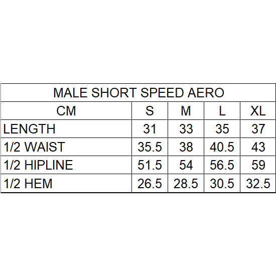 Uglow Men's Shorts Speed Aero, Shorts, Uglow - Gone Running