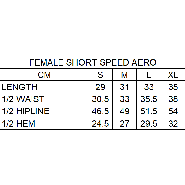 Uglow Women's Shorts Speed Aero, Shorts, Uglow - Gone Running