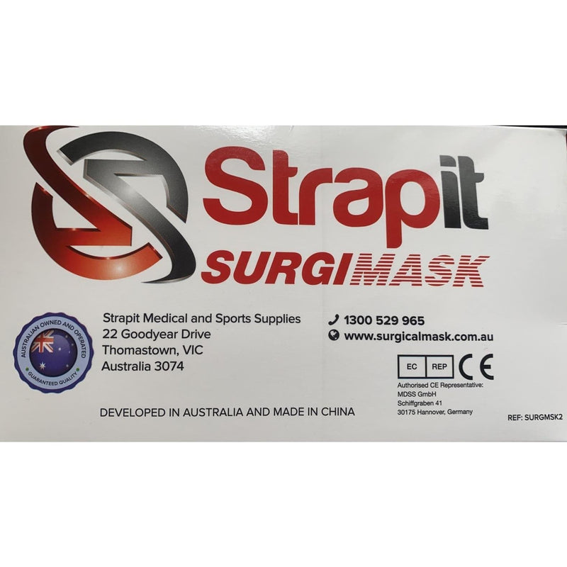 Strapit Surgical Mask, Rehab, Gripit - Gone Running