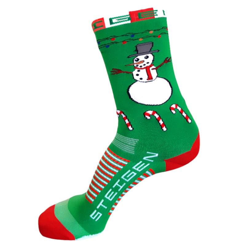 Steigen 3/4 Length Running Socks - Christmas Special Edition, Socks, Steigen - Gone Running